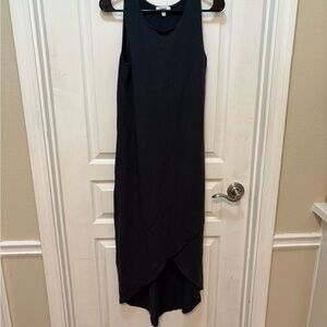 Chic Grey High Low Dress